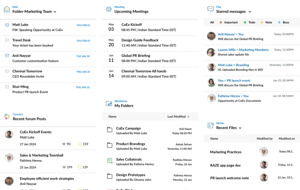 Zoho Workplace