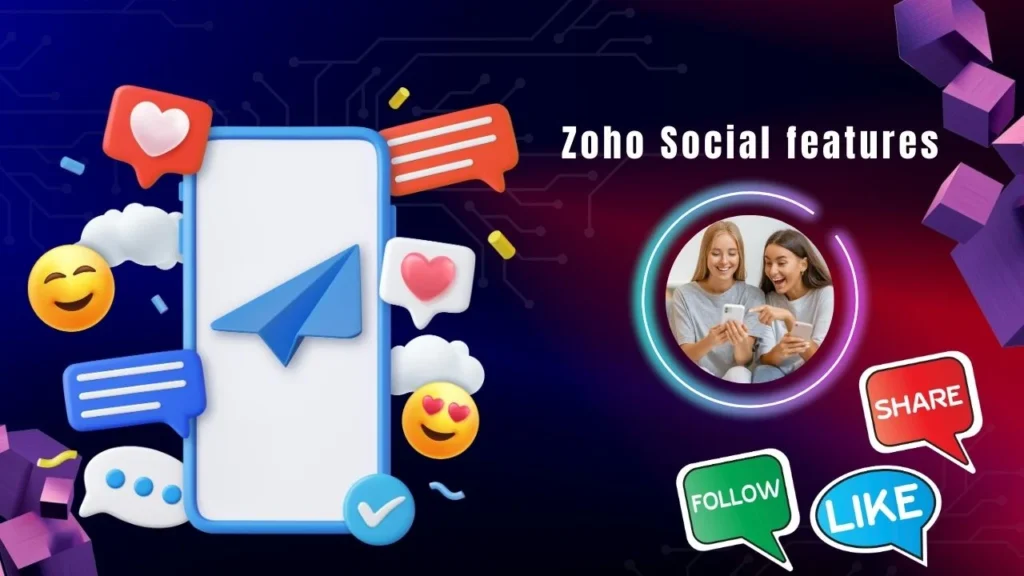 Zoho Social ฟีเจอร์