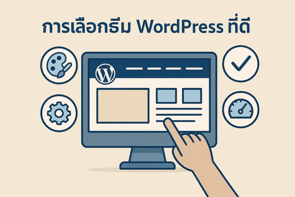 การเลือกธีมและปลั๊กอินที่เหมาะสมและปลอดภัย