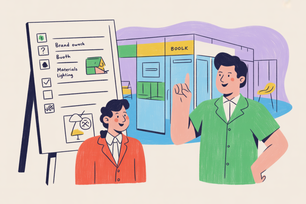 รับออกแบบบูธ