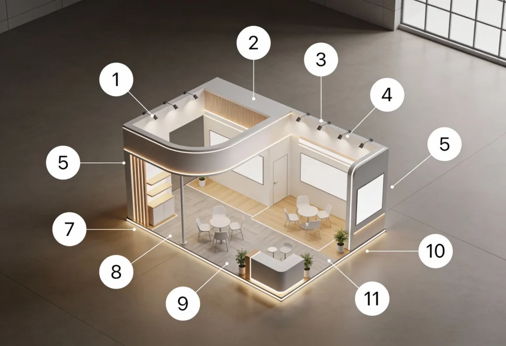 ออกแบบบูธ