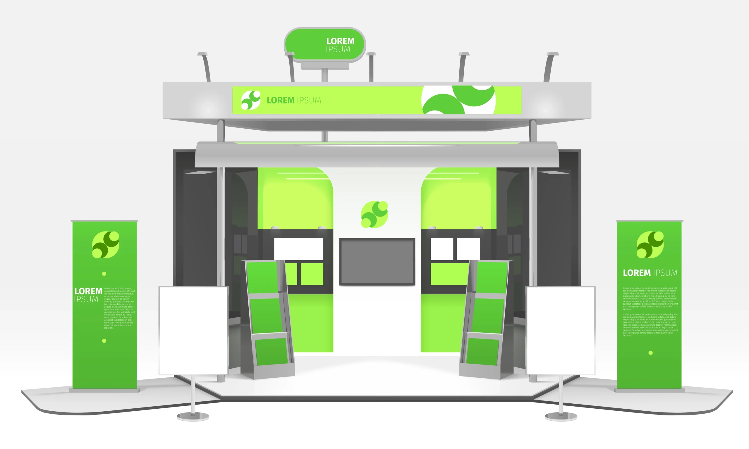 ออกแบบบูธให้ตรง CI แบรนด์