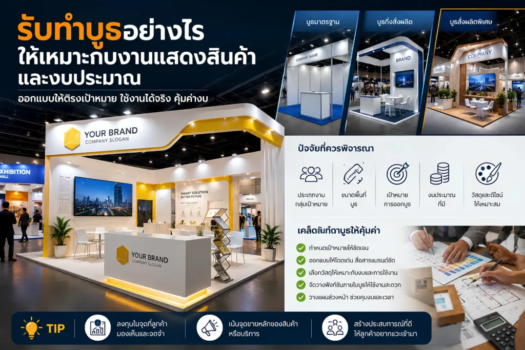 รับทำบูธ