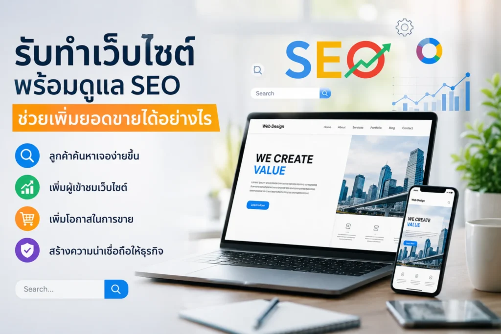 รับทำเว็บไซต์