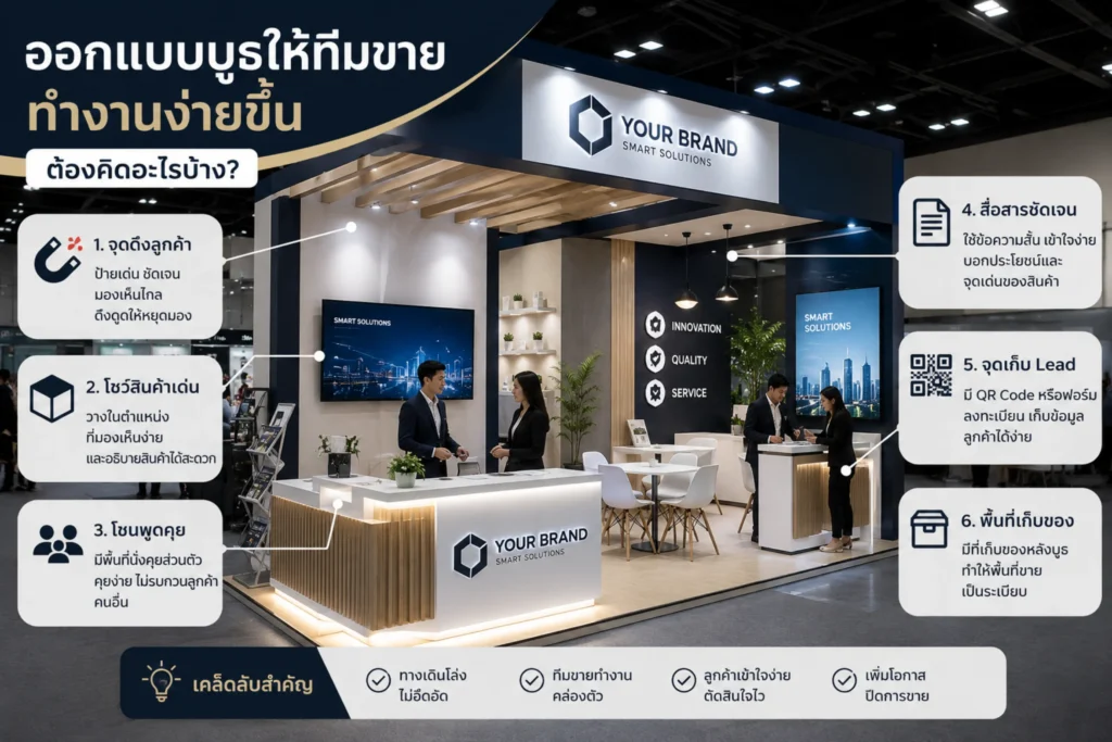 ออกแบบบูธ
