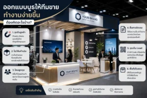 ออกแบบบูธ