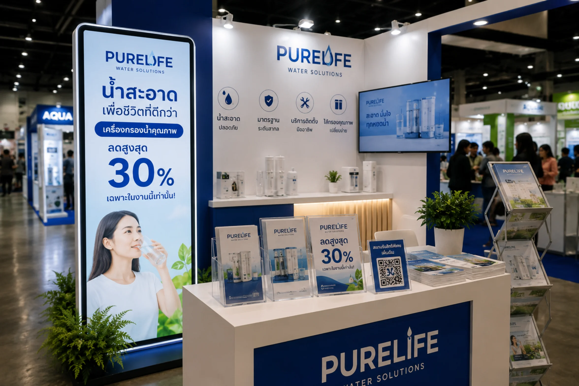 สิ่งที่ควรวางไว้หน้า บูธ เพื่อดึงคนให้หยุดมอง