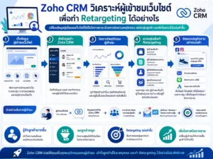 CRM Zoho CRM เว็บไซต์