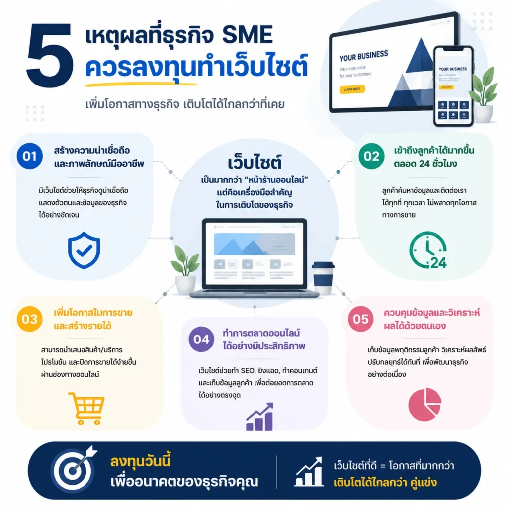 เว็บไซต์
รับทำเว็บไซต์