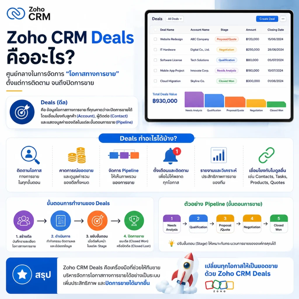 Zoho CRM
CRM