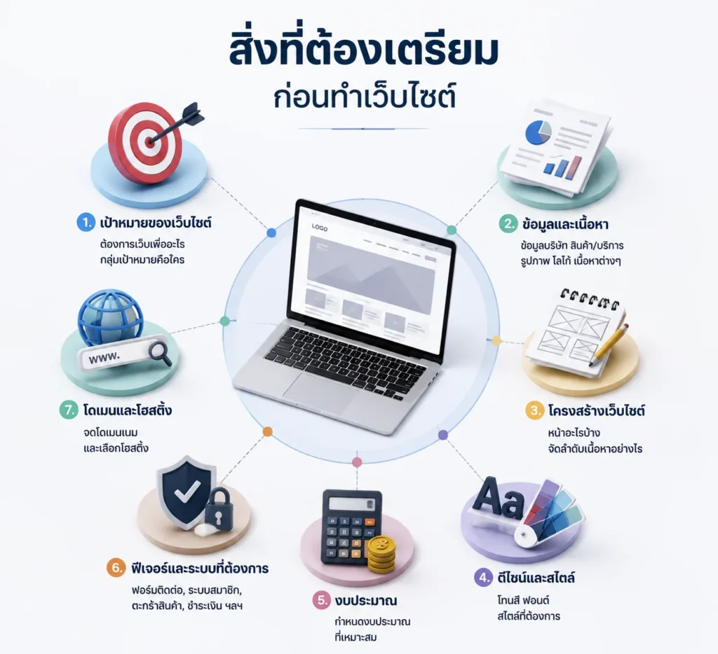 ทำเว็บไซต์