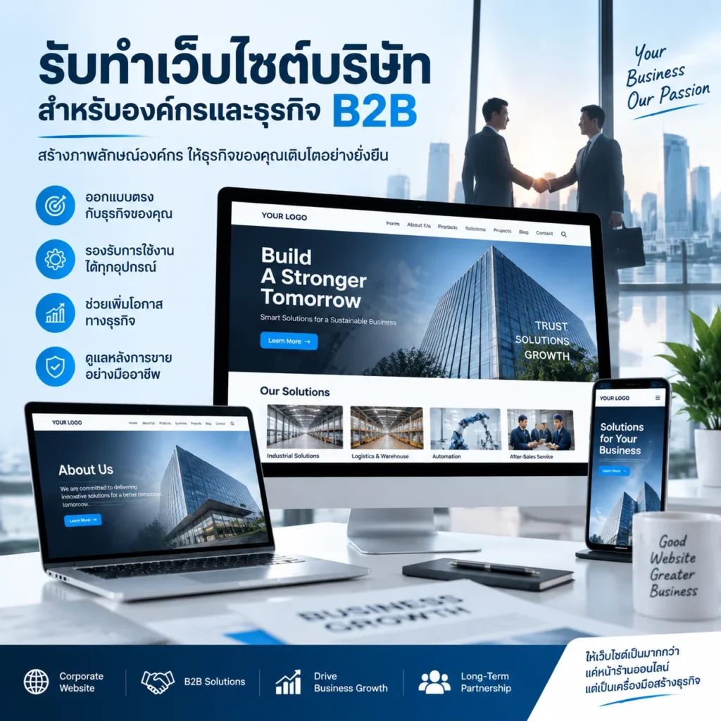 รับทำเว็บไซต์
เว็บไซต์