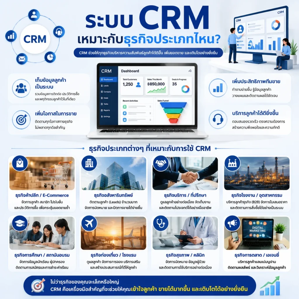 ระบบ CRM
CRM