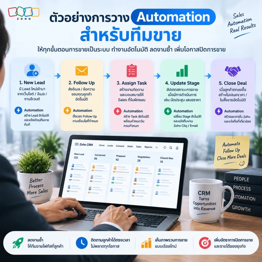Zoho CRM
CRM