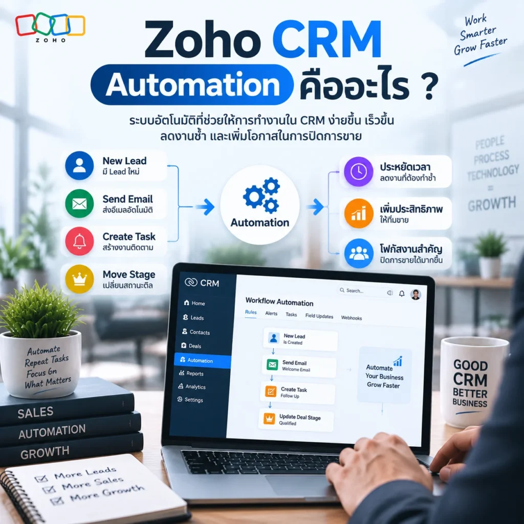 Zoho CRM
CRM