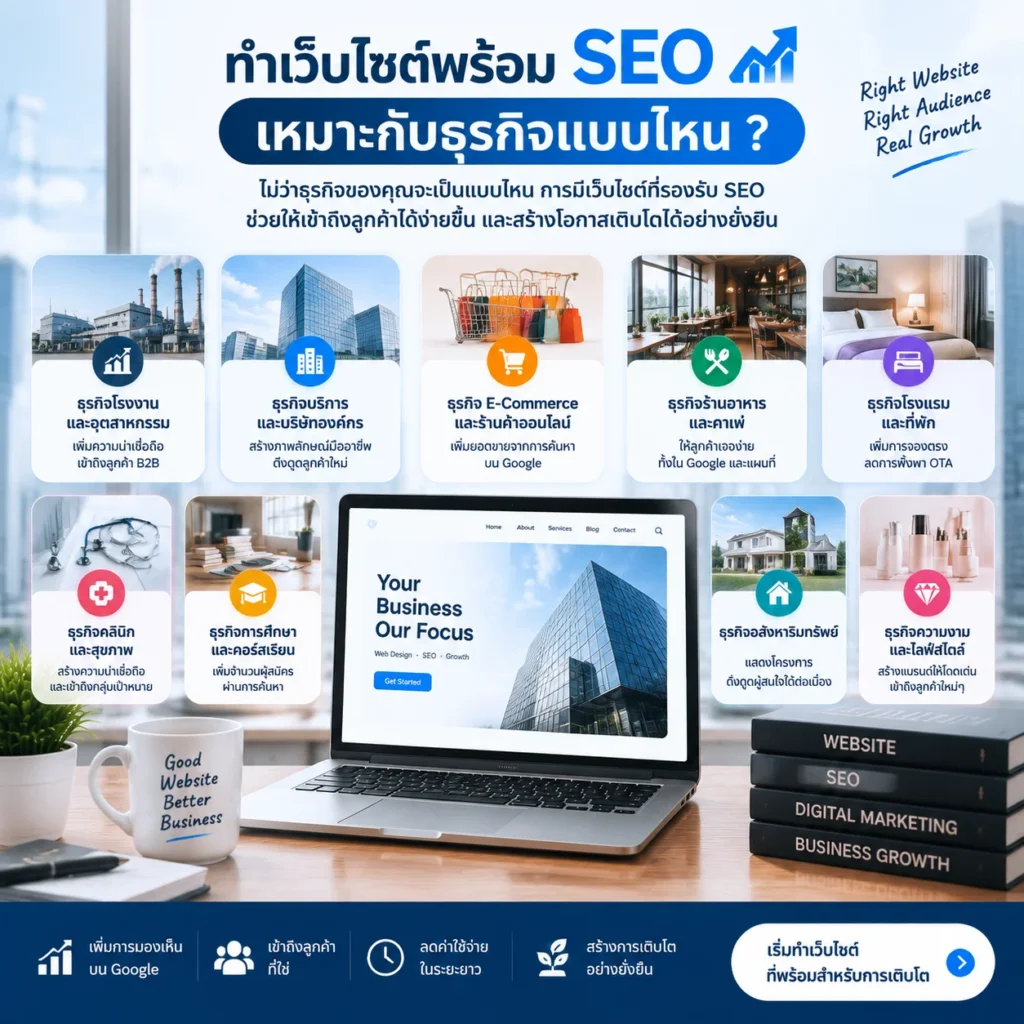 ทำเว็บไซต์
SEO