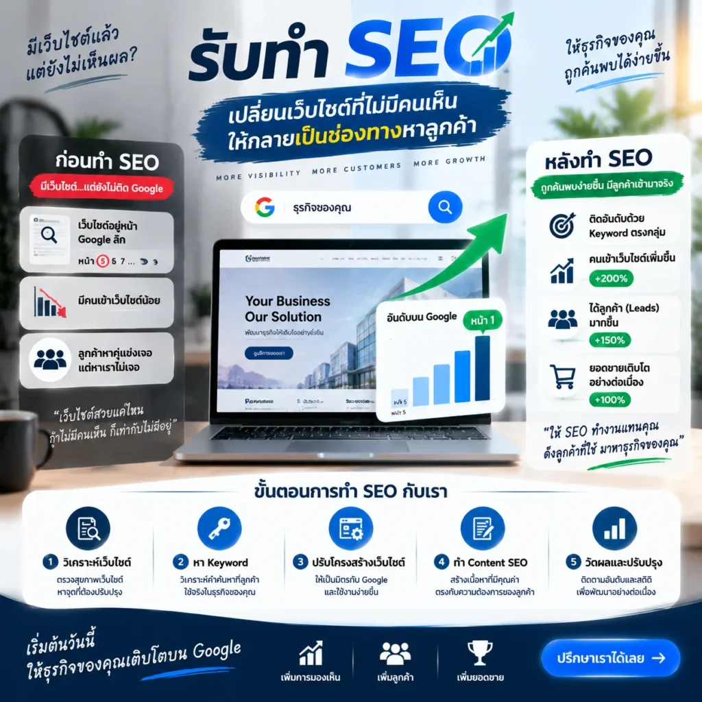 รับทำ SEO
