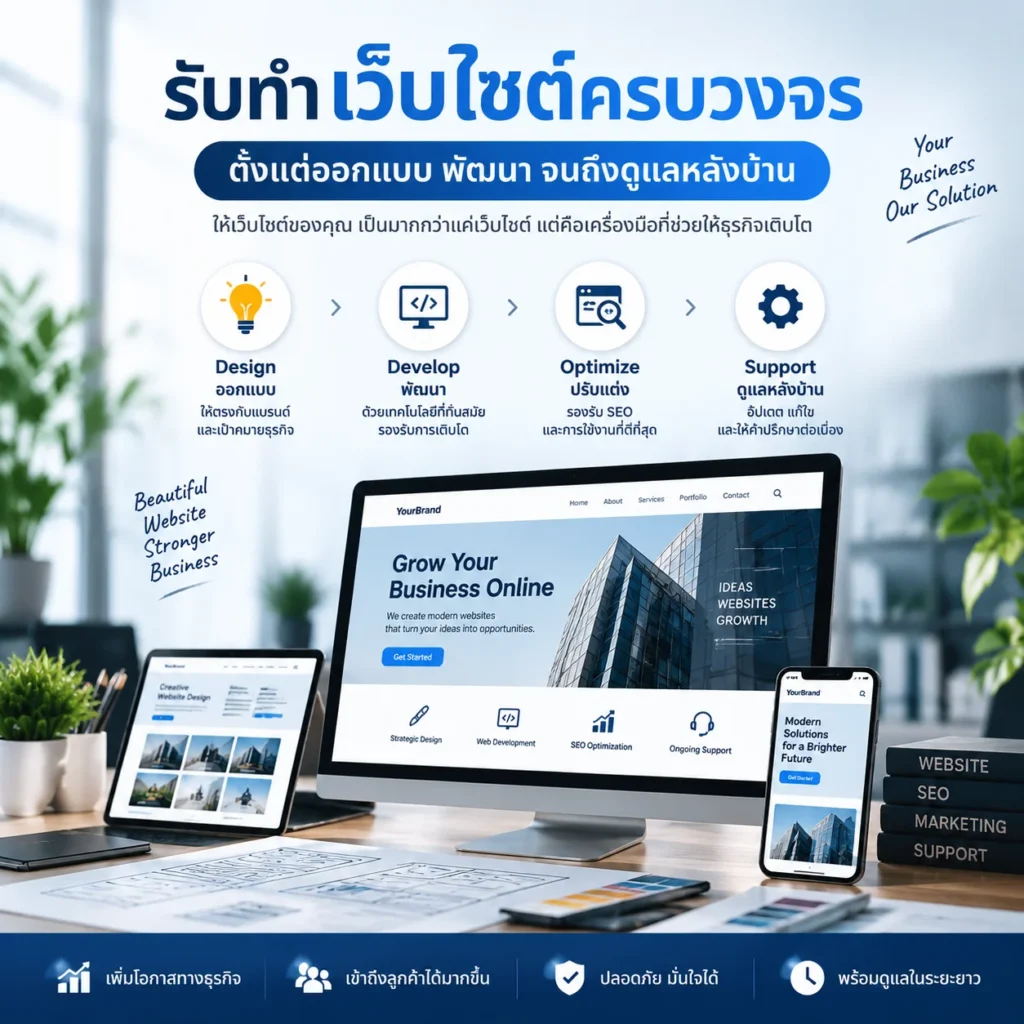 รับทำเว็บไซต์