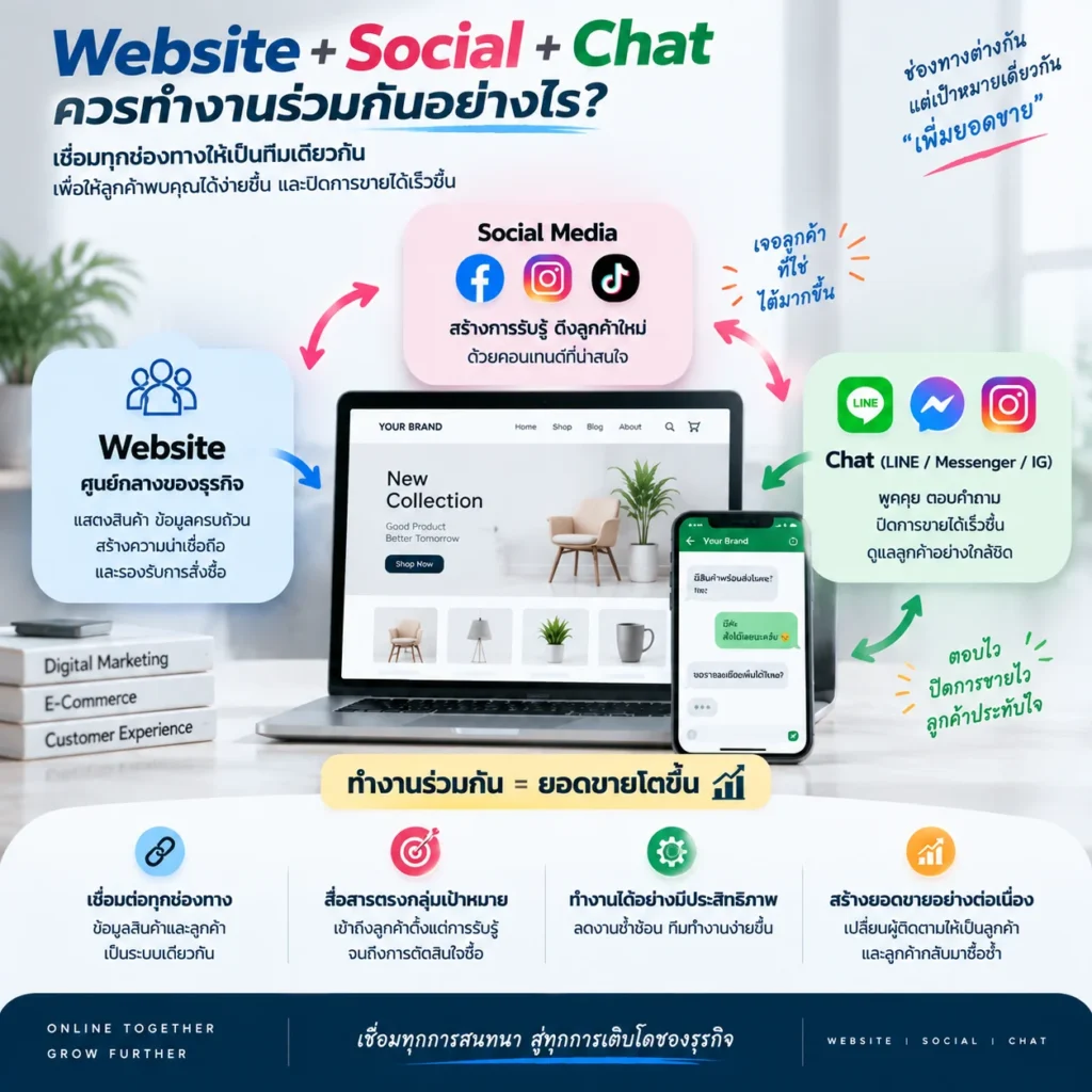เว็บไซต์
E-Commerce