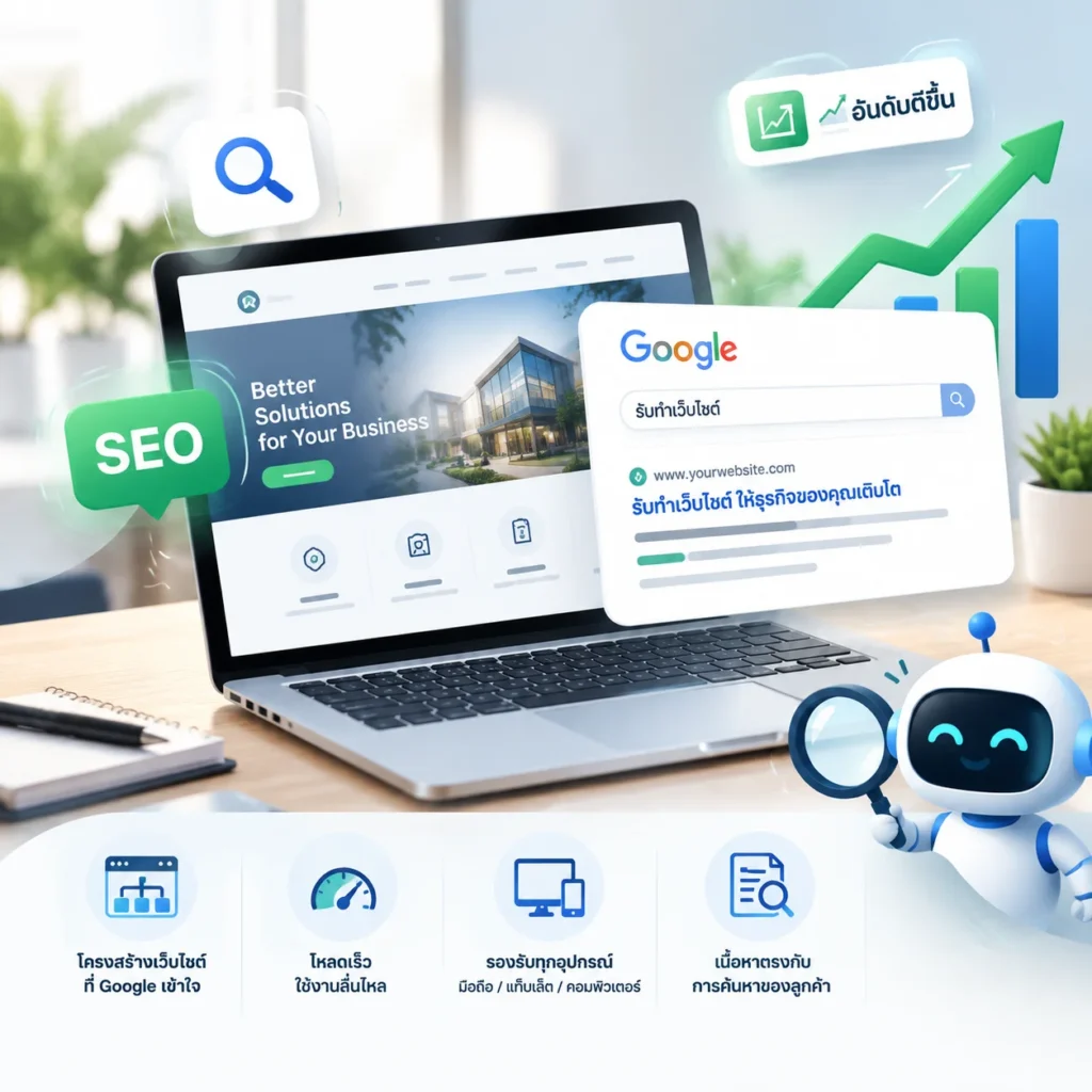 รับทำเว็บไซต์
เว็บไซต์
SEO