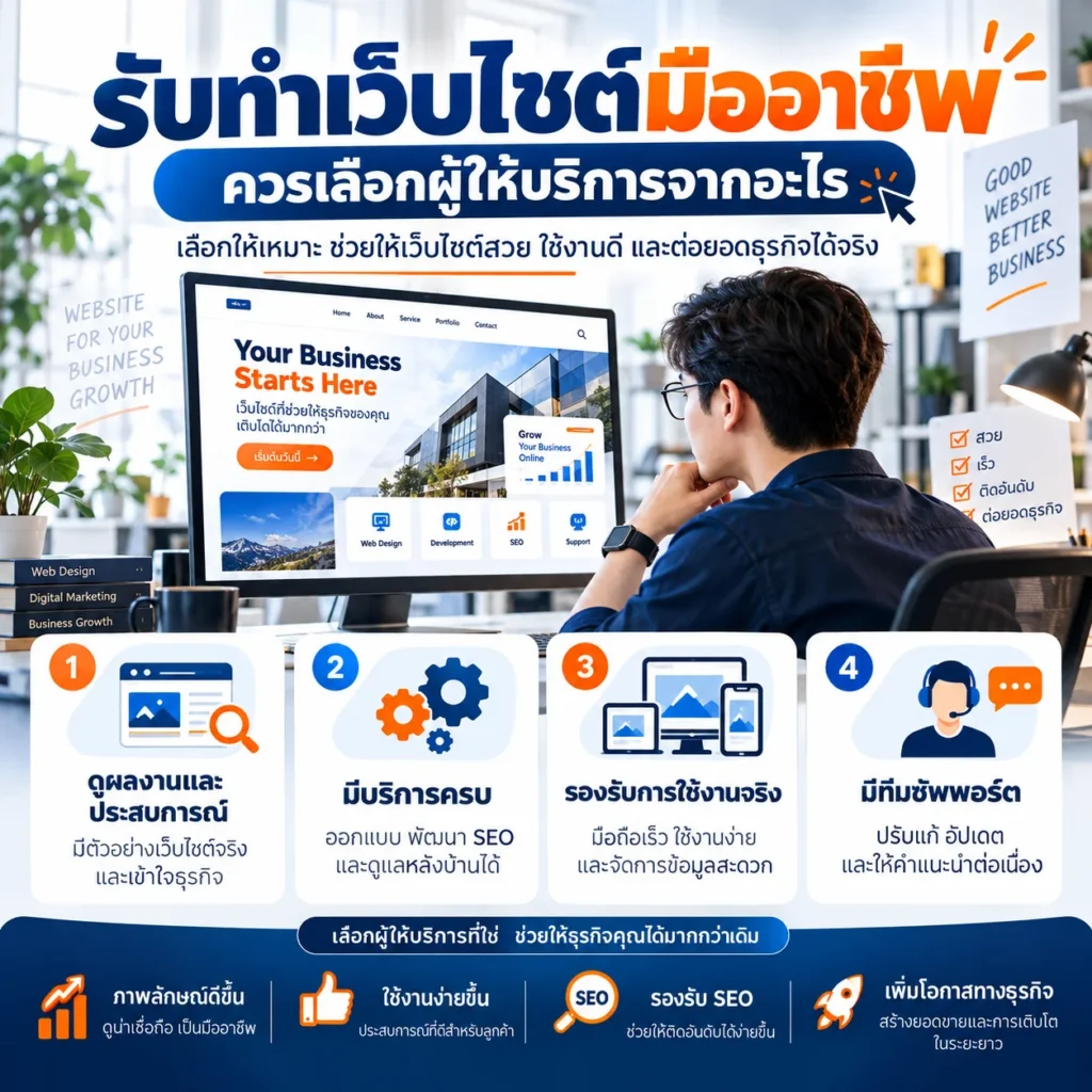รับทำเว็บไซต์
