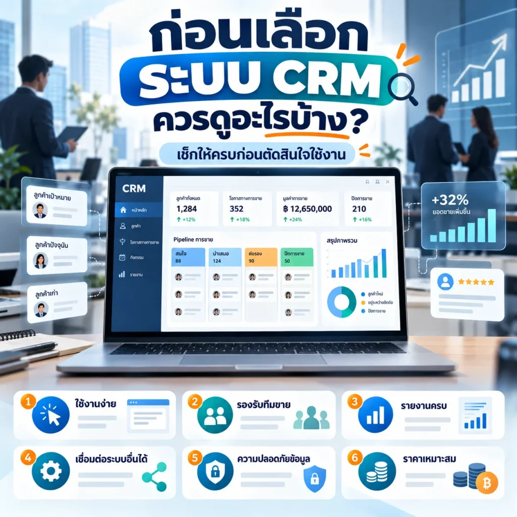 Zoho CRM
CRM
ระบบ crm