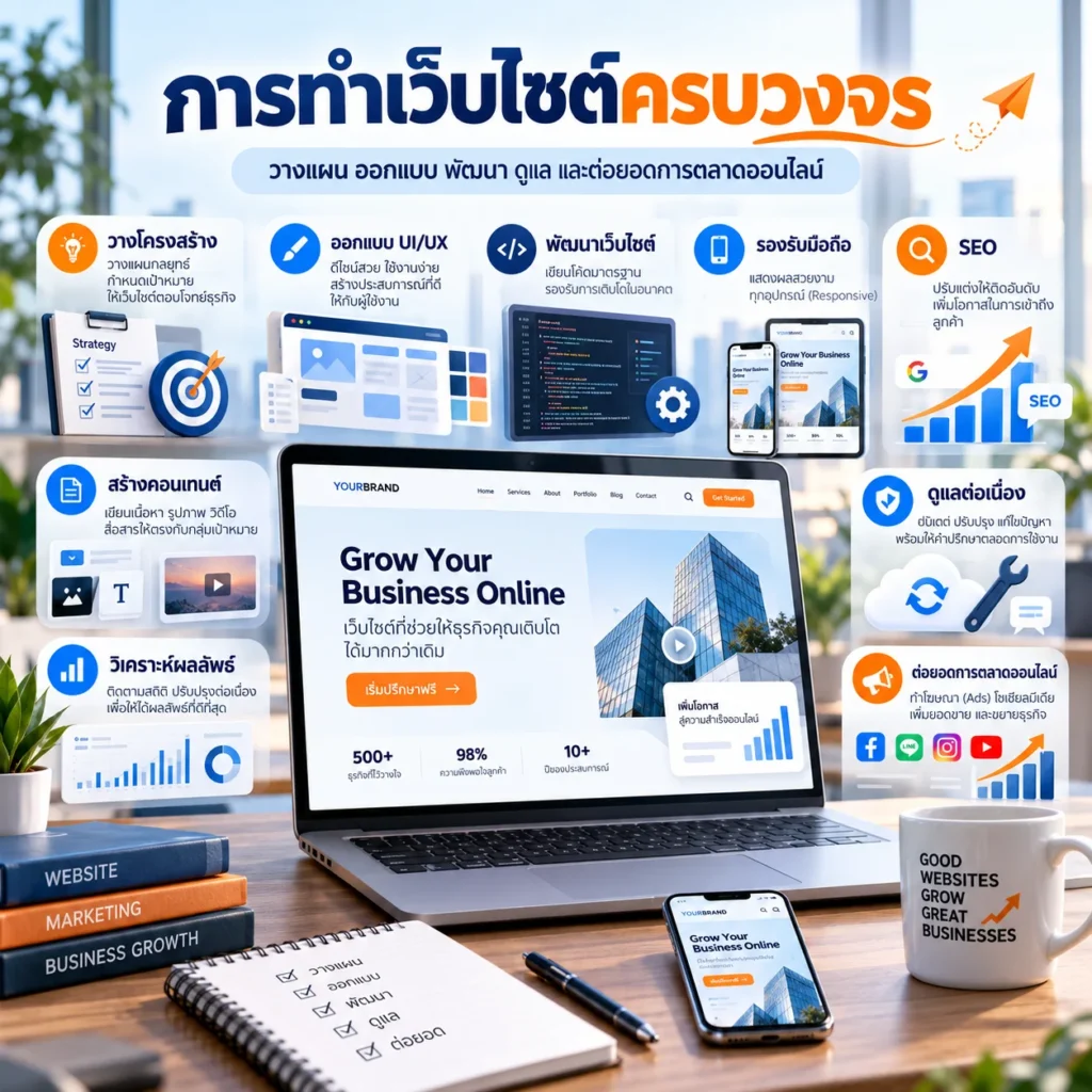 รับทำเว็บไซต์