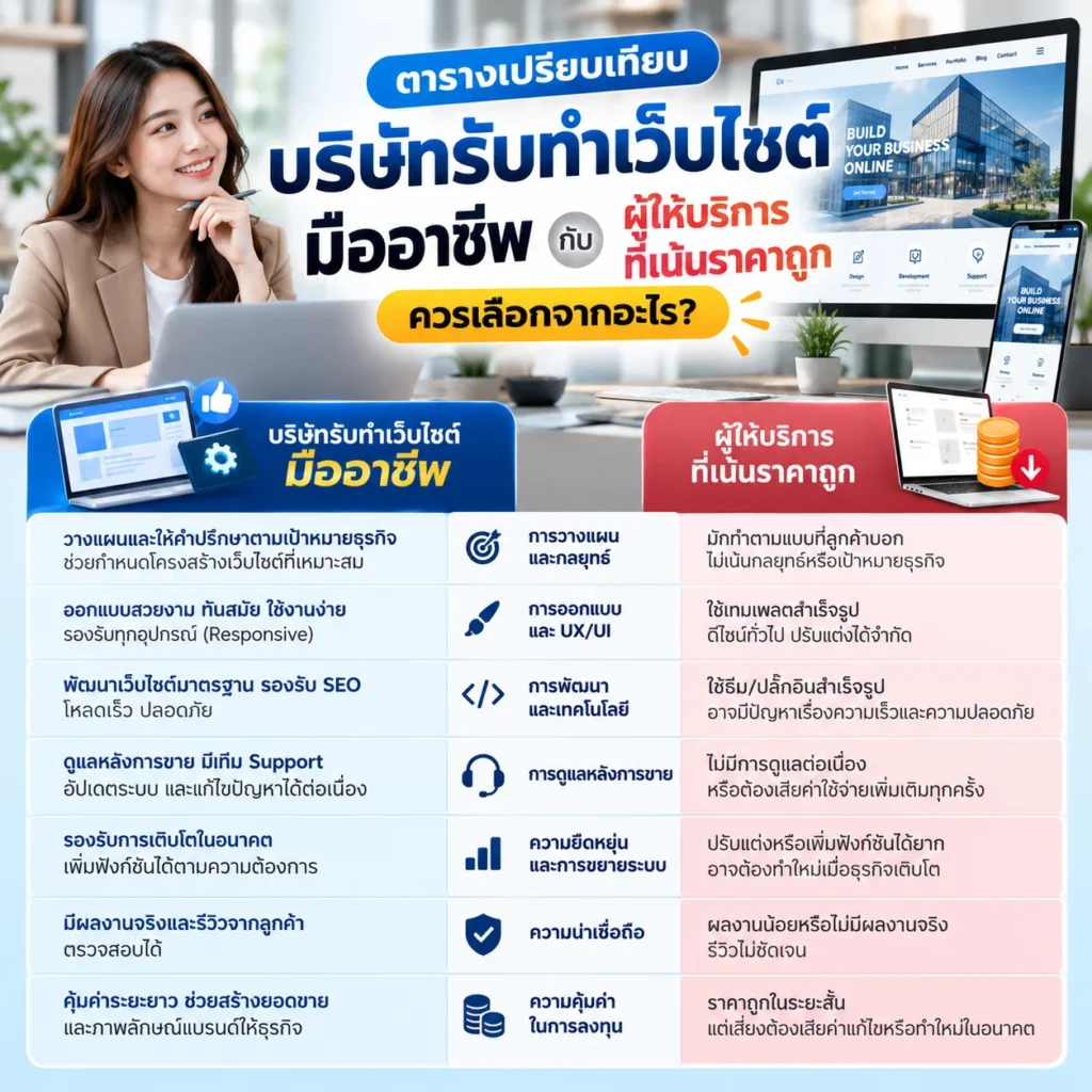 รับทำเว็บไซต์