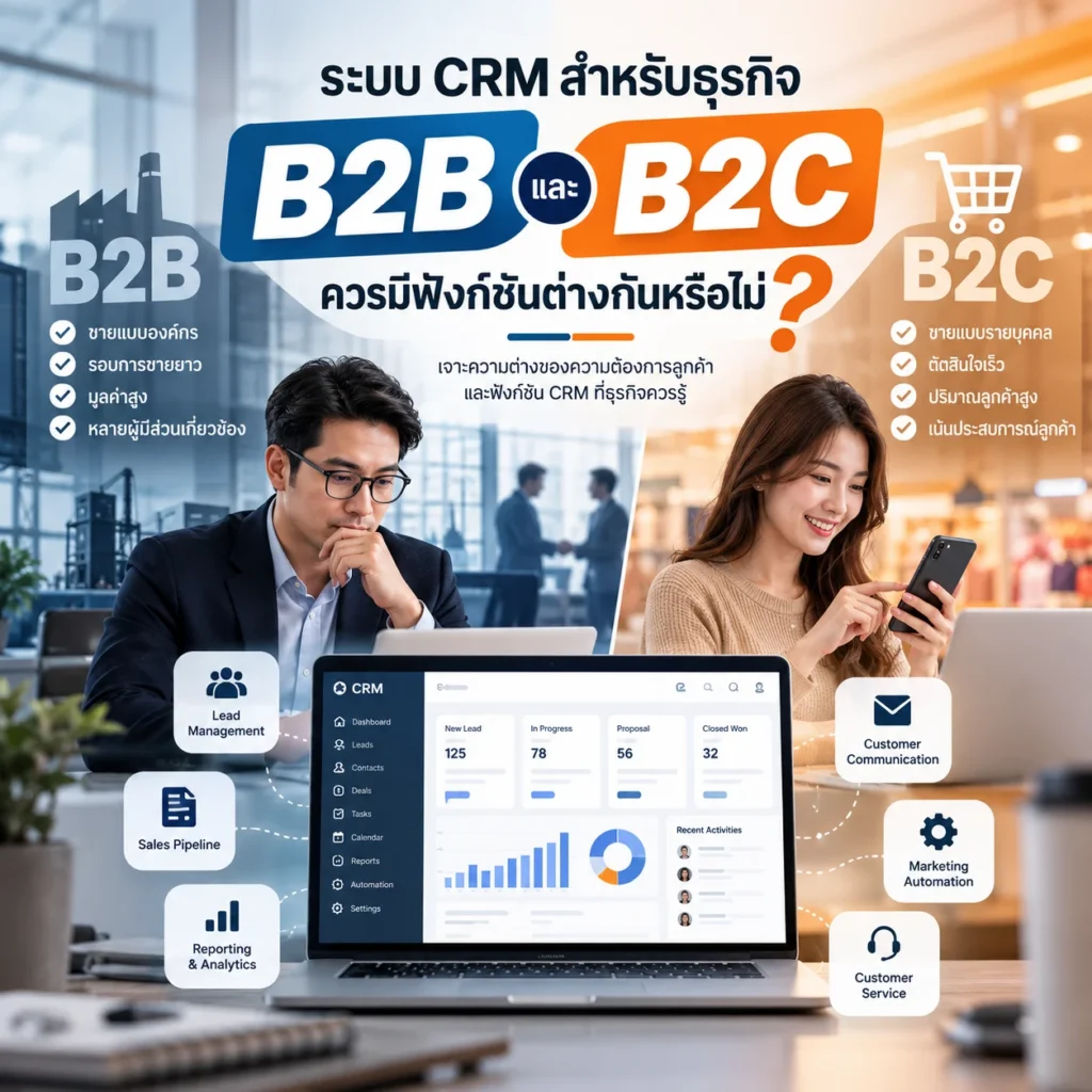 Zoho CRM ระบบ CRM