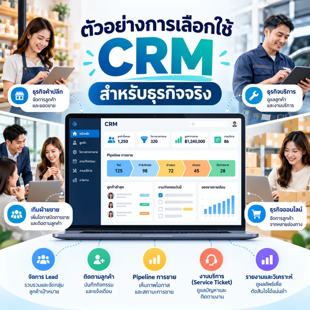 ระบบ CRM
CRM