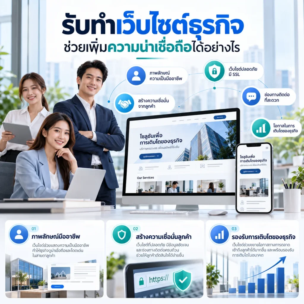 รับทำเว็บไซต์