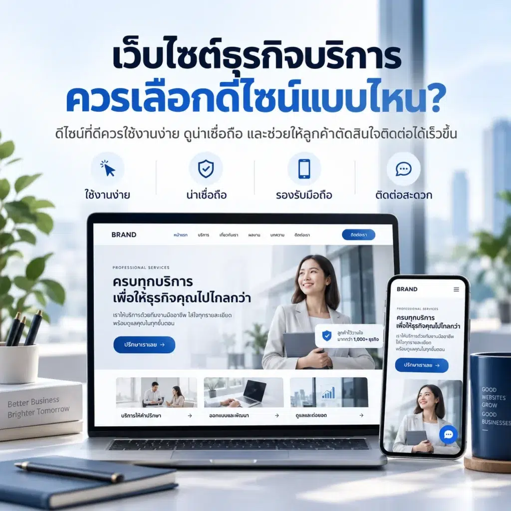 เว็บไซต์ธุรกิจ
รับทำเว็บไซต์