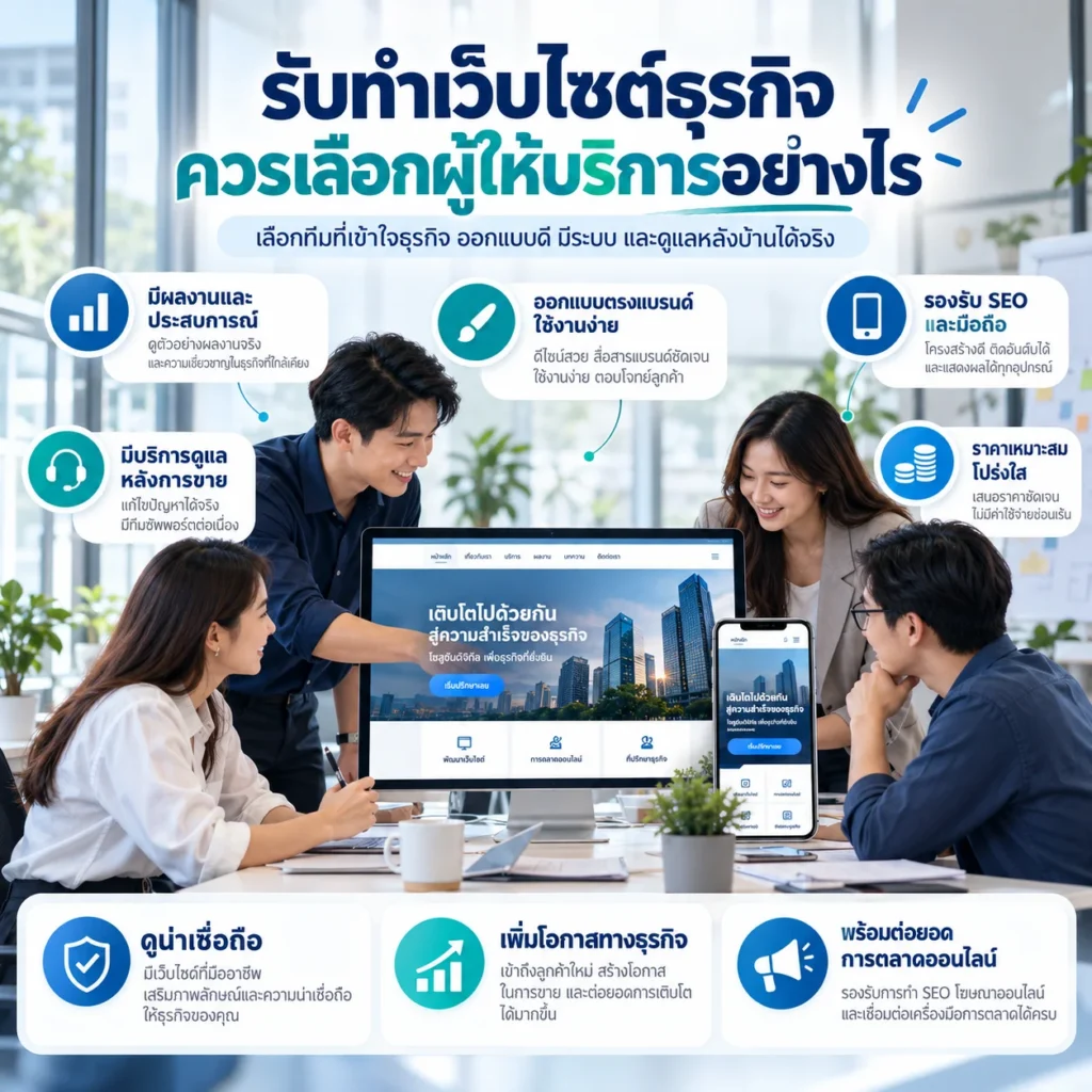 รับทำเว็บไซต์