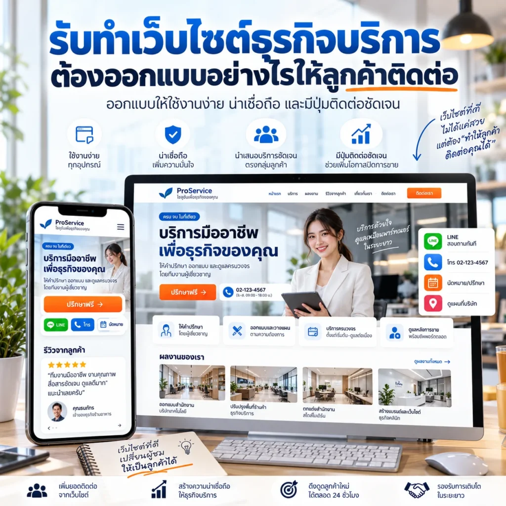 รับทำเว็บไซต์
เว็บไซต์ธุรกิจ