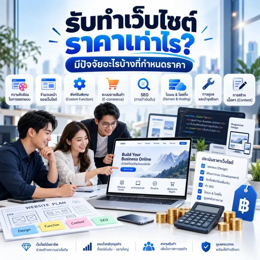 รับทำเว็บไซต์