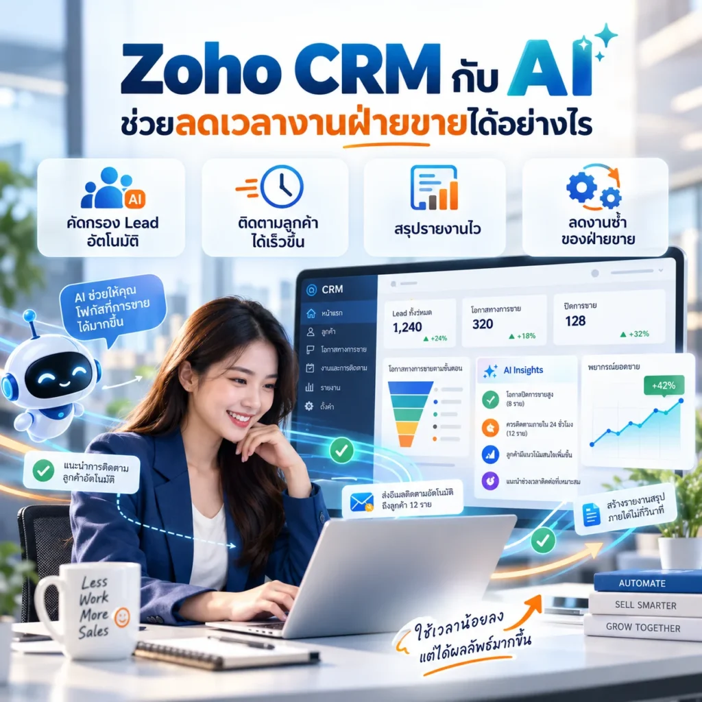 Zoho CRM
CRM