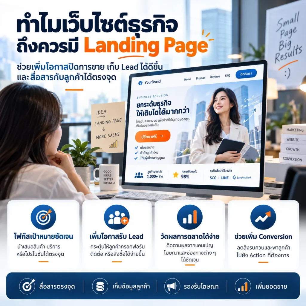 เว็บไซต์ธุรกิจ