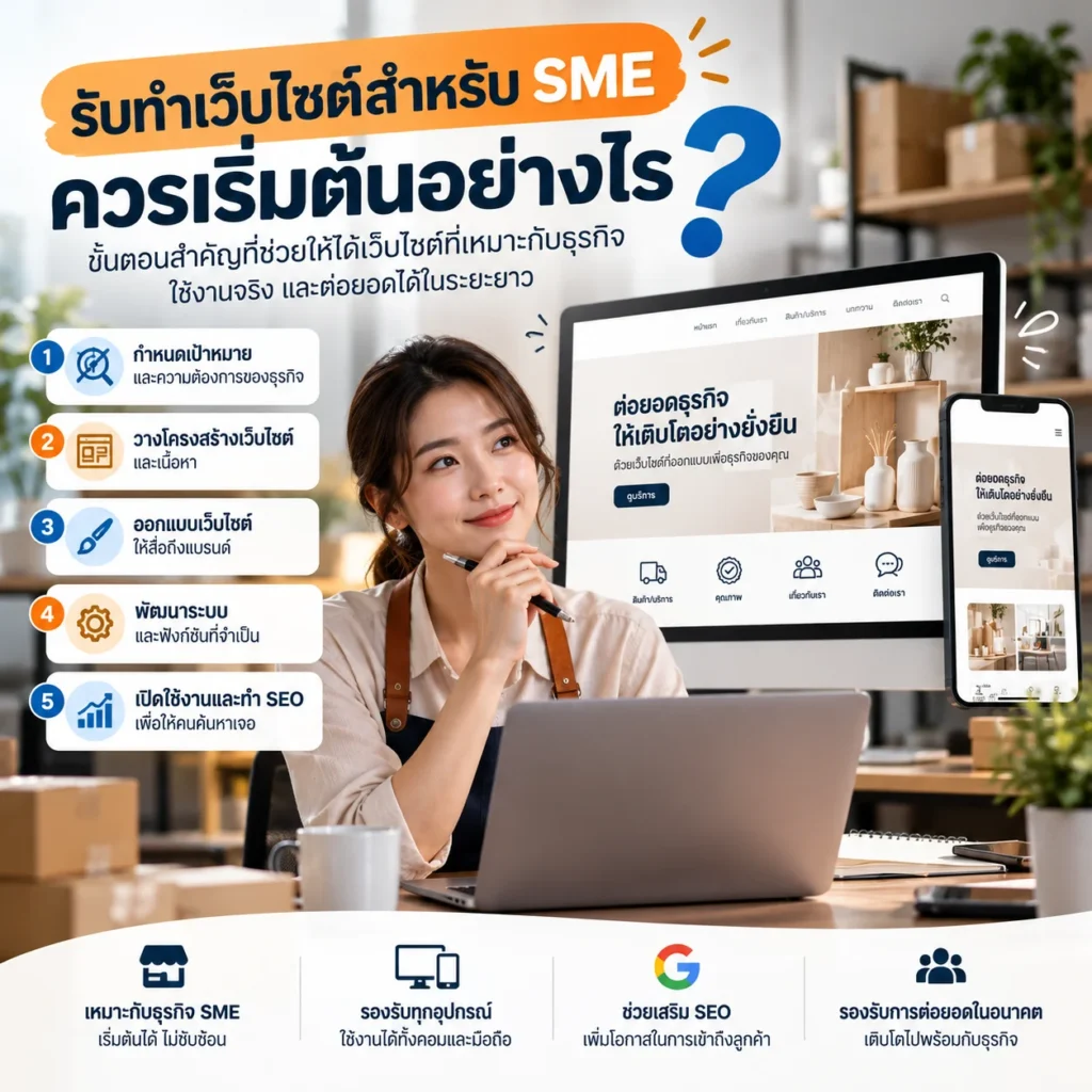 รับทำเว็บไซต์
